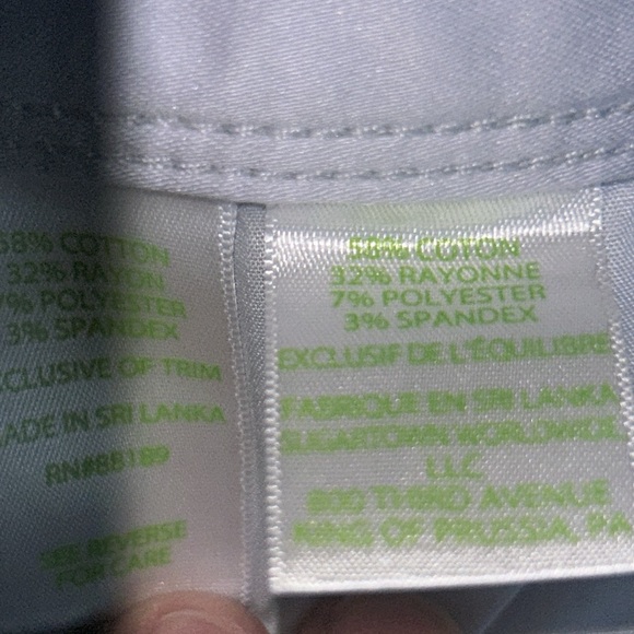 Lily Pulitzer Size 8 Worth Skinny  Lilac color - Picture 6 of 9